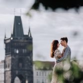 Sesión de fotos de pareja polaca en Praga