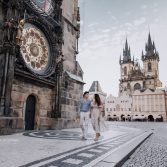 Sesión de fotos de pareja polaca en Praga
